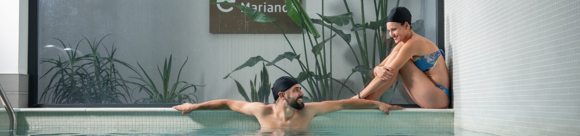 Leisure and Wellness - In the indoor pool, guests have a private space for relaxation and well-being at their disposal. Here too, the presence of the essences, combined with the indirect natural illumination provided by a small courtyard, invokes the senses, allowing a unique experience.