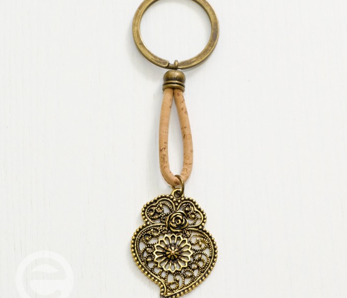 Porta-chave corao de Viana
