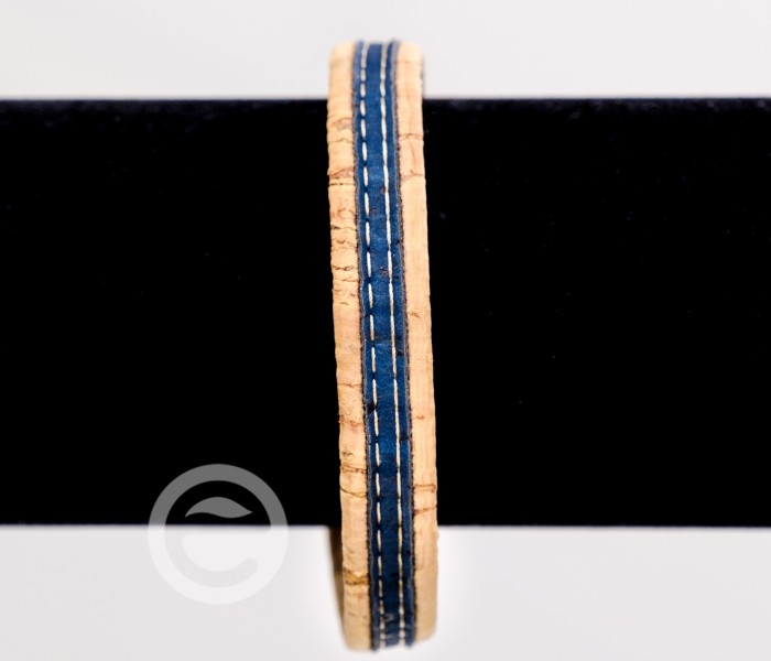 Bracelete em cortia 