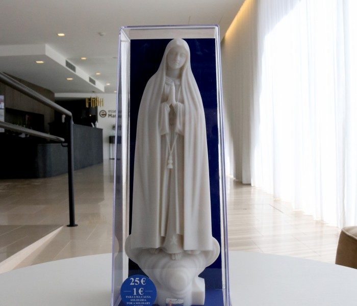 Estatueta Comemorativa do Centenário da Imagem Nossa Senhora de Fátima