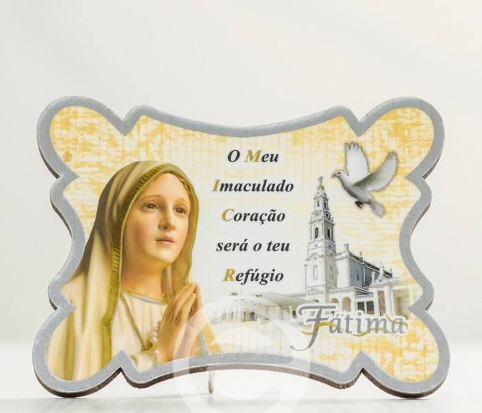 Placa N. S. de Ftima.